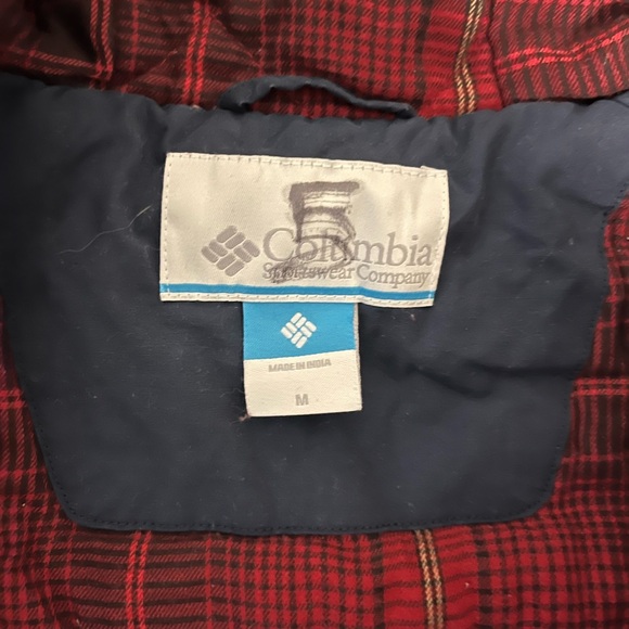 Columbia Women’s Medium Navy Blue Long Winter Coat - Picture 6 of 6